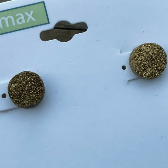 a.v.max Accessories Women Earrings Gold Tone Stud Dove Lever Back Fashion Jewelr - Picture 10 of 12